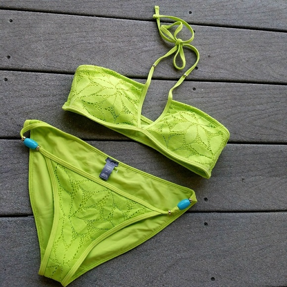 Aerie Other - 🆕AERIE Lime Green Bikini